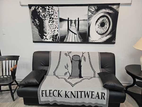 Fleck Knitwear can knit some beautiful patterns/images!