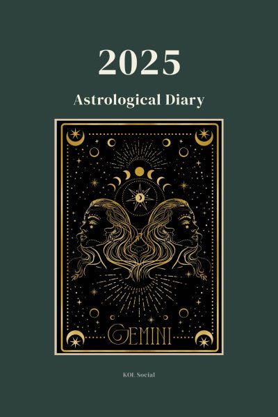 Gemini Astrology Planner & Diary 2025 Paperback