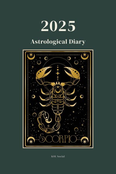 Scorpio Astrology Planner & Diary 2025