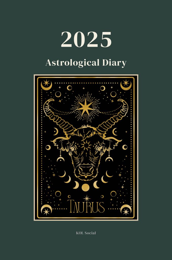 Taurus Astrology Planner & Diary 2025