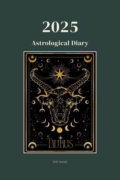 Taurus Astrology Planner & Diary 2025