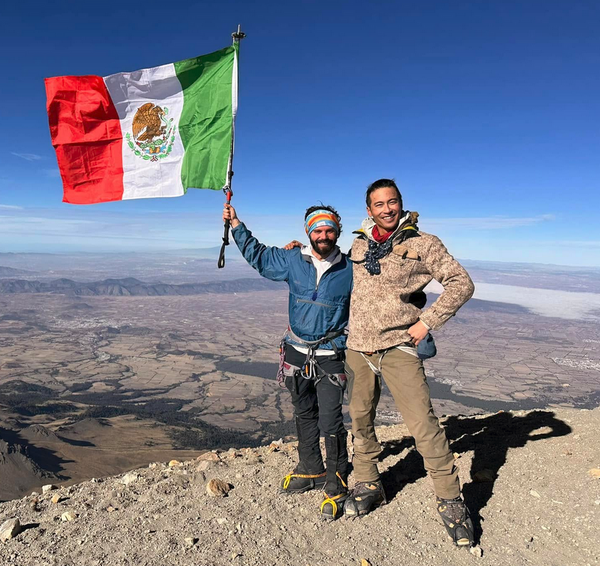 Don posted today on the WeatherWool Facebook Group "My CPO shirt on Pico de Orizaba. The high point of Mexico. Early this winter. A true performance garment and material for harsh conditions."